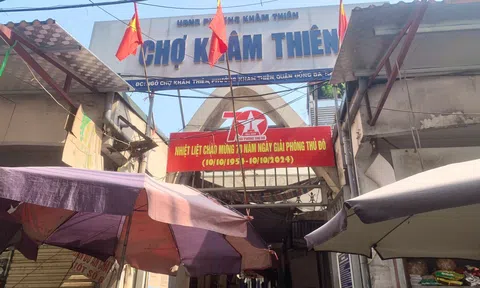 Quận Đống Đa, Hà Nội lên kế hoạch xây dựng lại chợ Khâm Thiên