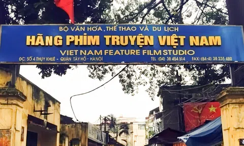 Cảnh hoang tàn tại Hãng Phim truyện Việt Nam