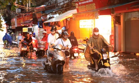 Hà Nội triển khai xây dựng bể điều tiết ngầm chống ngập ở phố cổ