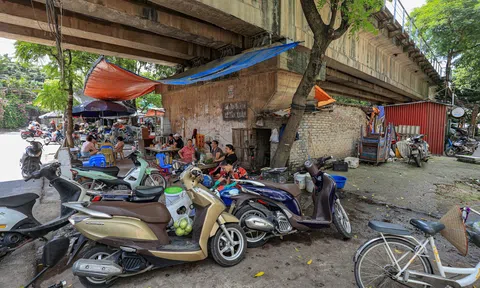 Hà Nội: Buộc giải tỏa các công trình trái phép tại gầm cầu Thăng Long