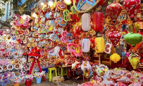 Làng lồng đèn nức tiếng ở TP.HCM nhộn nhịp mùa Trung thu