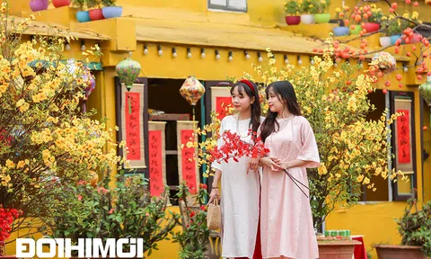 Thợ ảnh Hà Nội kiếm "bộn tiền" nhờ chụp ảnh áo dài Tết