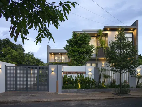 Biệt thự 400m2 đẹp long lanh của đại gia đình ba thế hệ