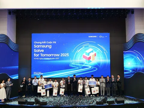 Samsung Việt Nam vinh danh những ý tưởng công nghệ xuất sắc tại Chung kết “Solve for Tomorrow 2025”
