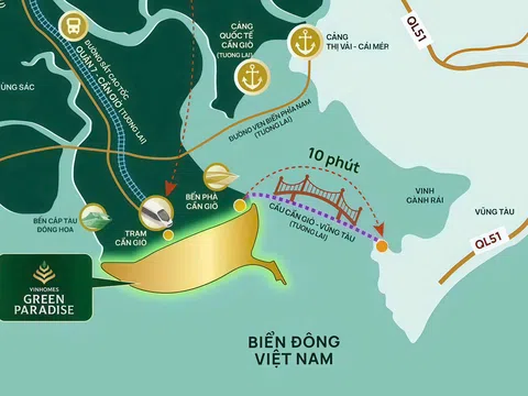 Vingroup đề xuất dự án đường vượt biển Cần Giờ – Vũng Tàu gần 93.000 tỷ đồng