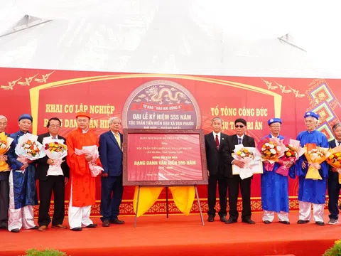 Đại lễ 555 năm họ Trần Tiền hiền Vạn Phước: Dấu ấn khai hoang, trị thủy và văn hiến tại Mộ Đức, Quảng Ngãi