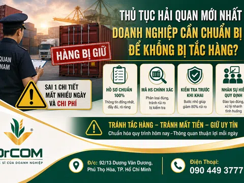 Thủ tục hải quan mới nhất Doanh nghiệp cần chuẩn bị gì để tránh tắc hàng?