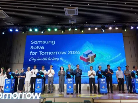 Samsung Solve for Tomorrow 2026 lan tỏa phong trào STEM tại miền Trung, thúc đẩy đổi mới sáng tạo học đường