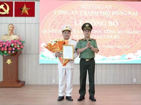 Đại tá Nguyễn Văn Võ làm Trưởng Phòng Cảnh sát giao thông Công an TP Đồng Nai