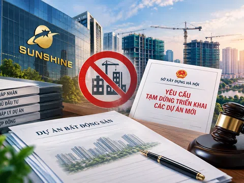 Sunshine bị “tuýt còi” dự án mới: Phép thử về minh bạch pháp lý và trách nhiệm với thị trường bất động sản