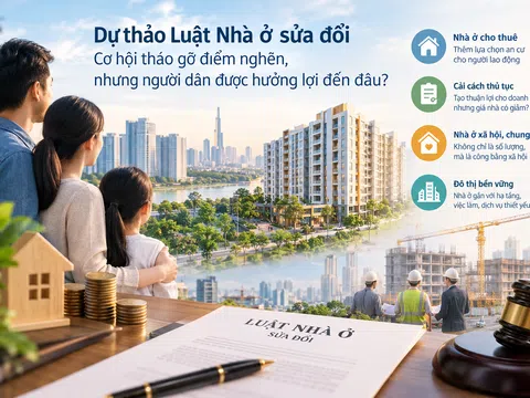 Dự thảo Luật Nhà ở sửa đổi: Người dân được hưởng lợi gì từ những chính sách mới?