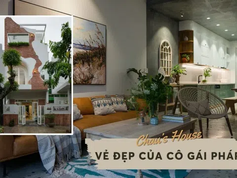 Vẻ đẹp của kiến trúc Pháp bao phủ không gian trong ngôi nhà tại Đà Nẵng