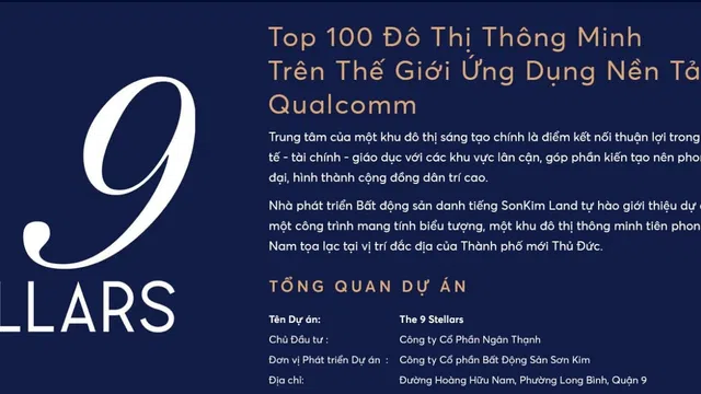 Sơn Kim Land: Phát triển dự án The Stellars san lấp, nâng nền và câu chuyện ngập nước