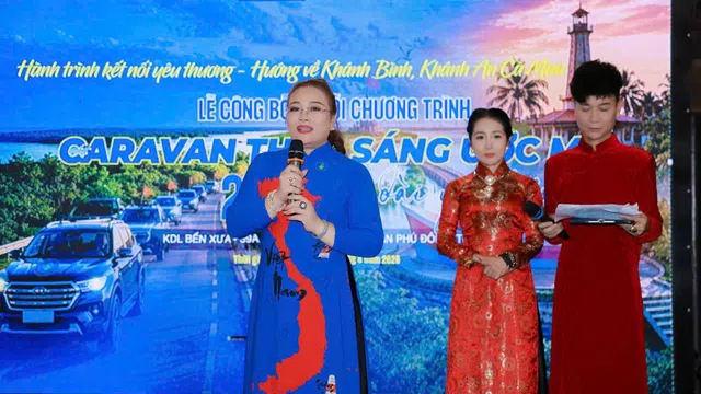 Caravan “Thắp Sáng Ước Mơ” lần thứ 12 về Cà Mau: Nối dài yêu thương, chắp cánh tương lai