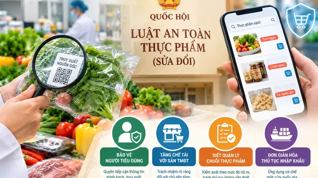 Sửa Luật An toàn thực phẩm: Đề xuất tăng chế tài với chủ sàn thương mại điện tử