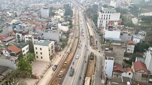 Dự án 800 tỷ đồng đường Âu Cơ - Nghi Tàm tăng tốc thi công, sẽ cán đích trong tháng 6